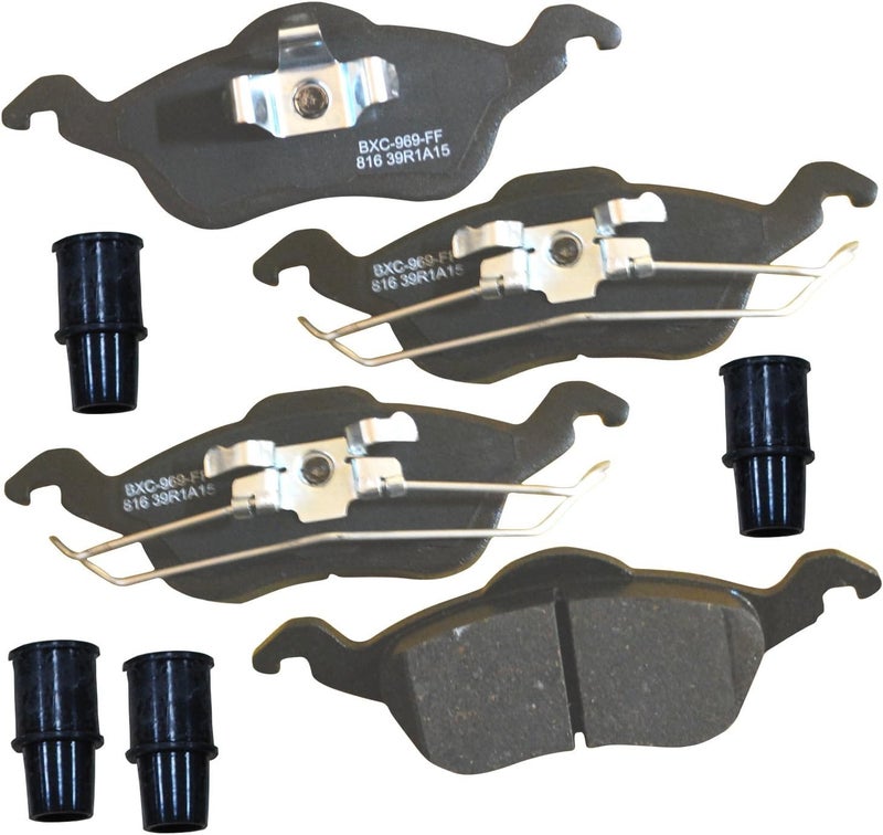 Bendix Premium SBC816 Ceramic Front Brake Pads for Ford Focus 2004-2000 - Image 1